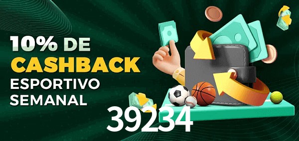 10% de bônus de cashback na 39234
